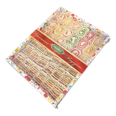 Рахат лукум ЩЕРБЕТ Набор Радуга + Ролл Ассорти 700г