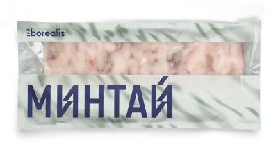 Минтай филе блочное 750 г Бореалис