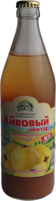 Сок КАВКАЗПРОДУКТ Айвовый нектар 0,5л стекло