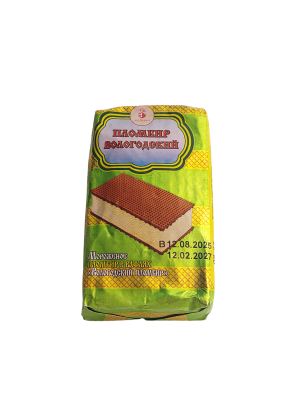 Мороженое Вологодский пломбир брикет на вафлях 90г