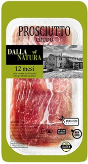 ПРОШУТТО Prosciutto окорок свинина сыровяленая нарезка 50 г SD DALLA NATURA Россия