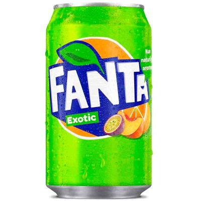 Напиток б/а газ. Экзотик "Fanta" 0,33л ж/б Германия