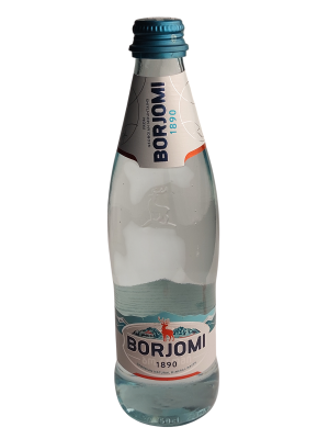 Минеральная вода BORJOMI газированная, 0,5л стекло