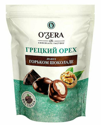 Грецкий орех ТИРАМИСУ в какао и шоколадной глазури (1019), вес КФ Белое Озеро