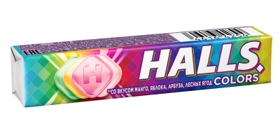 Леденцы HALLS Colors 25гр.