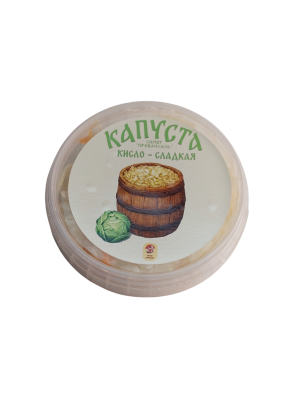 Капуста КУХНЯ ДРАКОНА Провансаль кисло-сладкая 150г