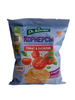 Корнерсы ДОКТОР КОРНЕР Томат и базилик Dr.Korner 50гр.