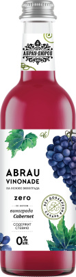 Напиток б/а газ. Винонад Каберне "Абрау" 0,375л ст/б