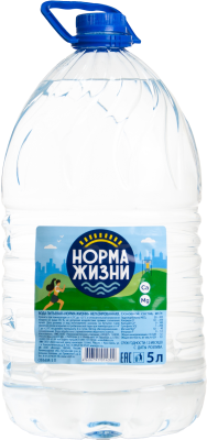 Вода НОРМА ЖИЗНИ питьевая 5л