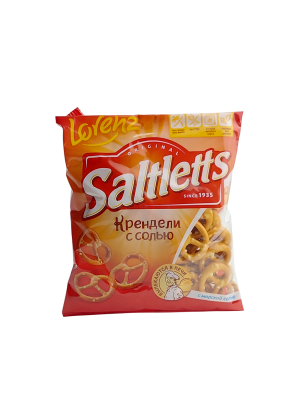 Крендельки с солью Saltletts, 60гр, Lorenz