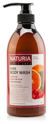 Гель НАТУРИЯ Клюква/Апельсин 750мл