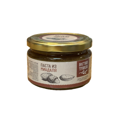 Паста из миндаля, 200гр ст. Постная трапеза