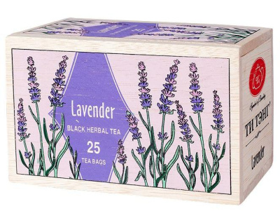 Чай ТИ ТЭНГ Лаванда чёрный 20x2г в пакете из крафт-фольги