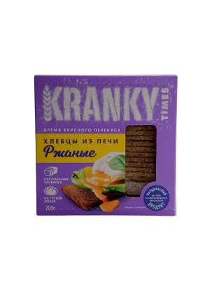 Хлебцы Kranky Ржаные, 200гр