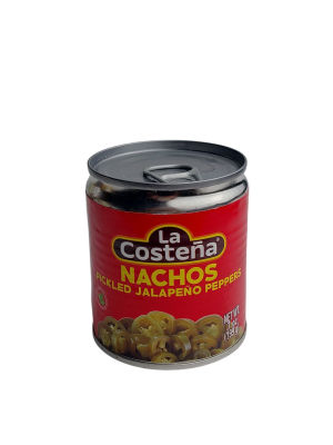 Перец ЛА КОСТЕНЬЯ Халапеньо резанный кружочками маринованный 199г