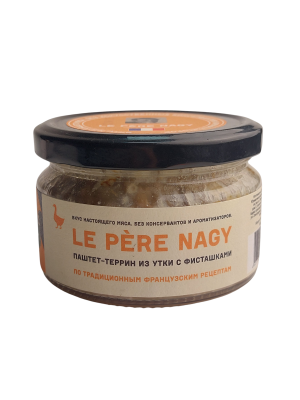 Паштет террин ЛЁ ПЕР НАЖИ Утка с фисташками 180г