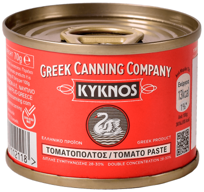 Томатная паста Kyknos, 70гр. ж/б Греция