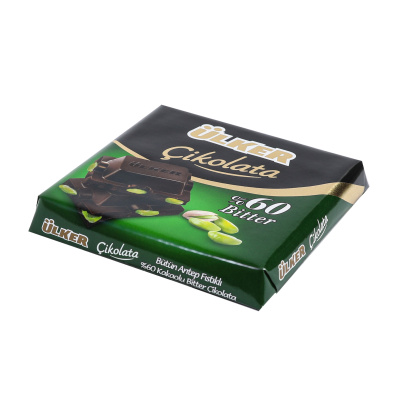 Шоколад HONI темный с фисташками 60г