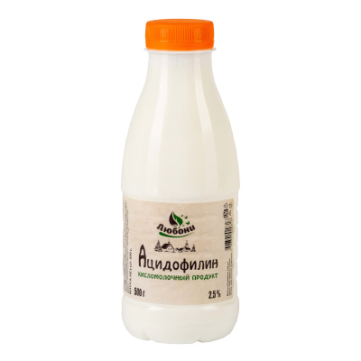 Ацидофилин ЛЮБОНИ 2,5% 500г