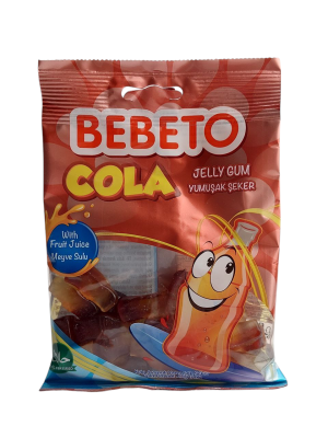 Мармелад Bebeto жевательный Cola, 70гр.