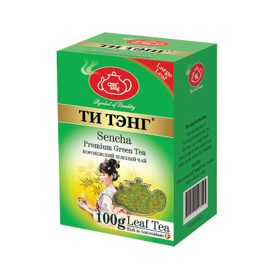 Чай зелёный ТИ ТЭНГ Сенча 100гр. Шри Ланка