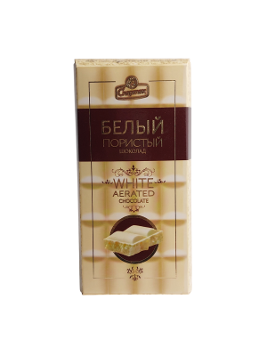 Шоколад СПАРТАК белый пористый 70г