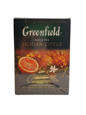 Чай ГРИНФИЛД Сицилиан Цитрус 20 штук