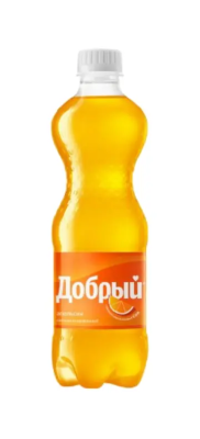 Напиток б/а газ. Апельсин Витамин С "Добрый" 0,5л ПЭТ
