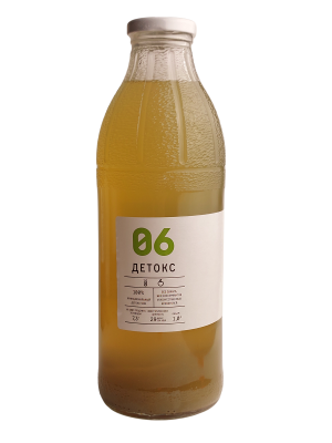 Сок Детокс №6 (сельдерей, яблоко) 1л