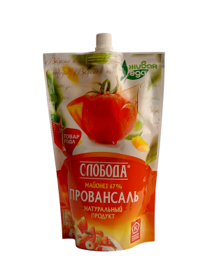 Майонез Провансаль Слобода  67% 400мл