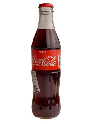 Напиток б/а газ. "Coca-Cola" 0,33л ст/б Грузия