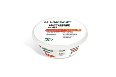 Сыр Маскарпоне 80%, 250гр. Ungrande