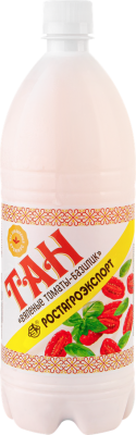 Напиток кисломолочный Тан Вяленые томаты-базилик 0,5% 1л пэт Ростагроэкспорт