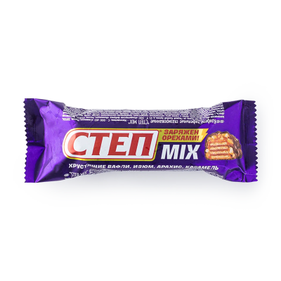 Конфета ваф.глазир. Степ Mix 40г Славянка