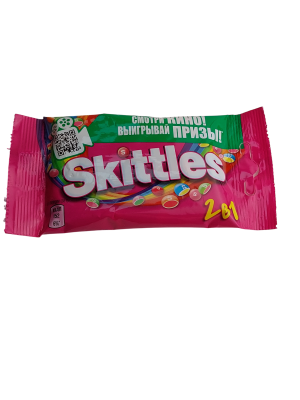 Конфеты жевательные Skittles 2в1 38гр. 