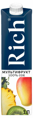 Сок RICH Мультифрукт, 1 л