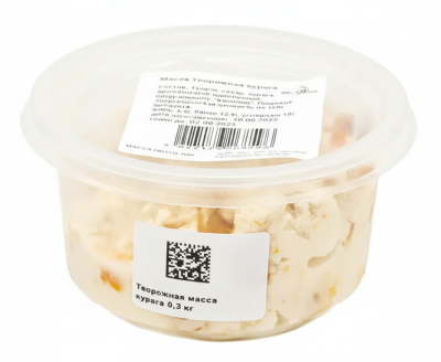 Масса творожная Курага 4,5% 300г Совхоз "Поляны"