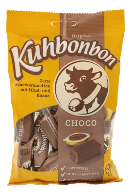 Карамель сливочная мягкая Kuhbonbon с какао 200гр.