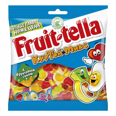 Мармелад Фрут-телла Крутой Микс 150 г