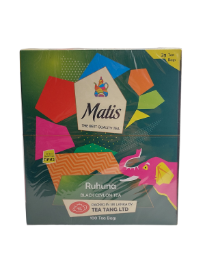 Чай МАТИС Рухуна 100x2г картонная коробка
