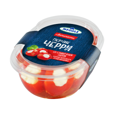 Перчик черри Meggle со сливочным сыром 210 гр.