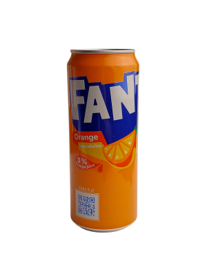 Напиток б/а газ. Апельсин "Fanta" 0,33л ж/б Польша