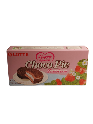 Пирожное ЧОКОПАЙ Клубника 6 штук 168г