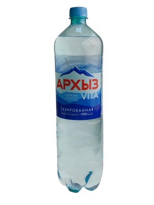 Вода минеральная Архыз Vita газ. 1,5л. пэт