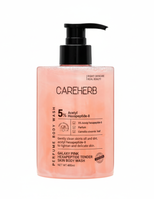 Гель для душа CAREHERB Космическая нежность с пептидами д/чувств. кожи 400мл