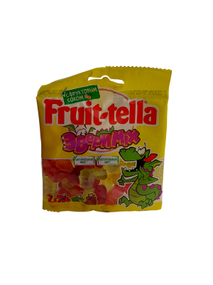 Мармелад Фрут-телла Звери микс 70 гр