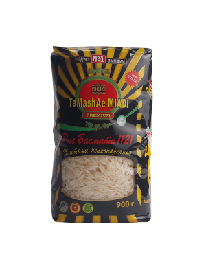Рис Басмати 1121 Элитный непропаренный 900гр. TaMashAe MIADI, Индия