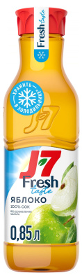 Сок J7 Fresh taste Яблоко 0,85л