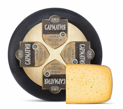 Сыр Сарматия Гройцер м.д.ж 50, вес Беловежские сыры