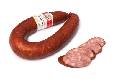 Колбаса Краковская полукопченая ГОСТ в/у Мясной дом Ивановых